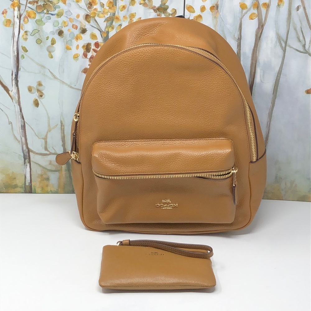 NWT Coach medium Charlie Backpack - Picture 2 of 8